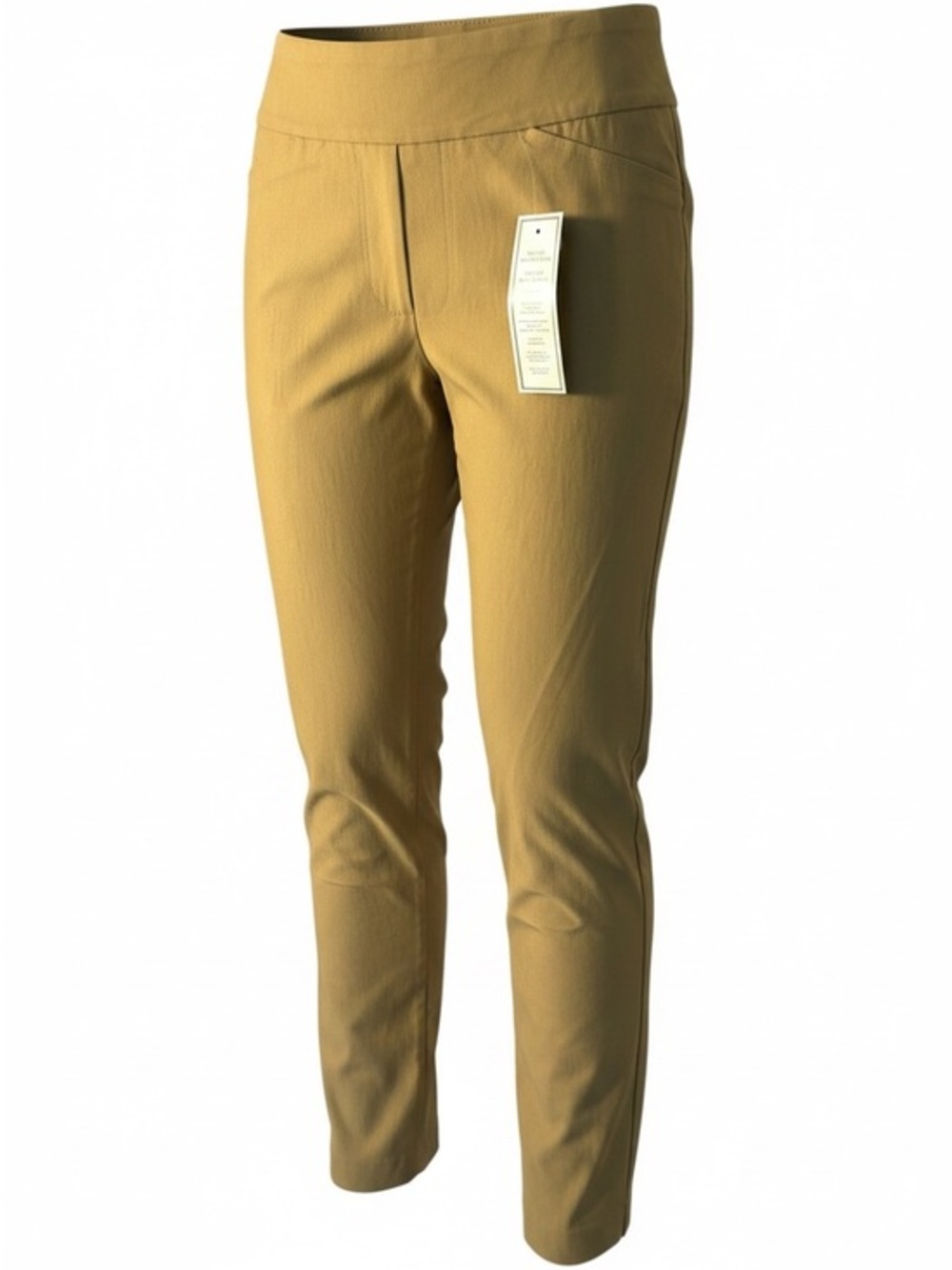 Charter Club Slim Chinos in Mustard